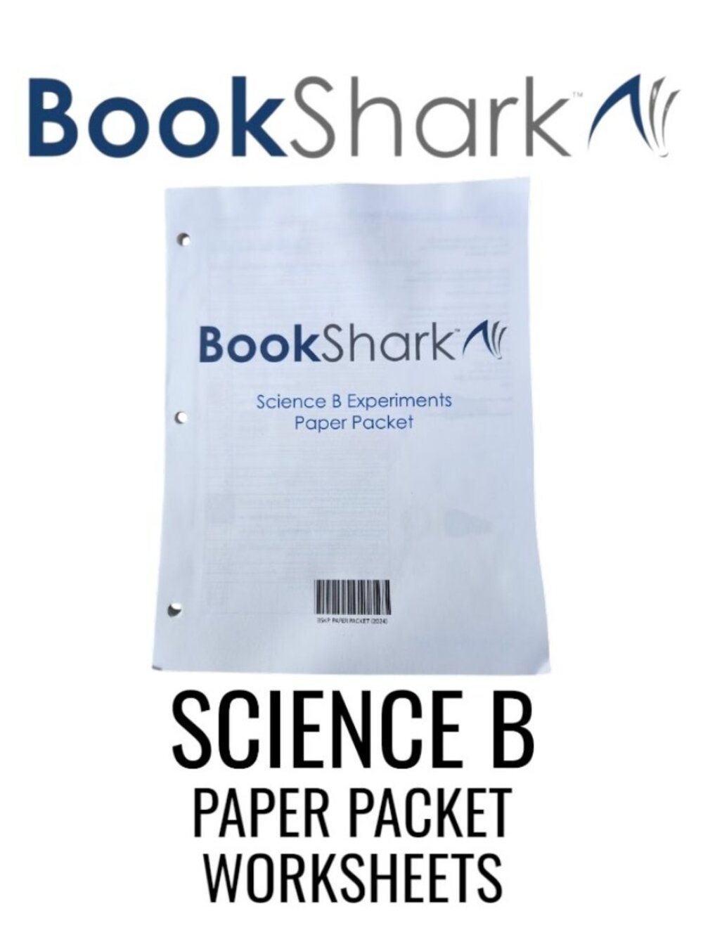 NEW BookShark Book Shark Science B Experiment Paper Packet Worksheets Homeschool